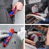 Nóż do ściągania izolacji z funkcją grzechotki Knipex 16 50 145 SB